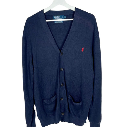 Ralph Lauren Navy Blue Vest - Size XL - Heritage Fashion