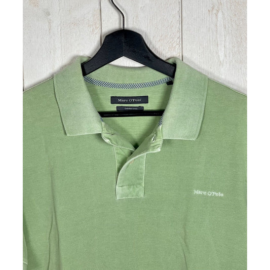 Mint Green Marc O'Polo Polo Shirt, Size M - Heritage Fashion