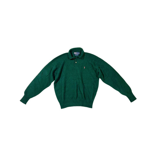 Ralph Lauren Green Polo Sweater - Heritage Fashion