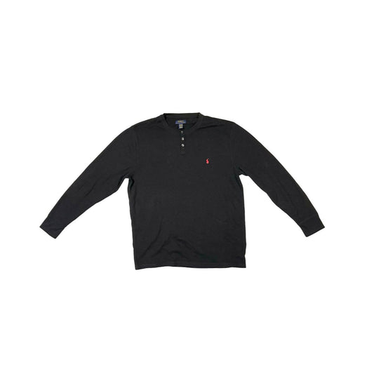 Ralph Lauren Black Long Sleeve T-Shirt - Heritage Fashion