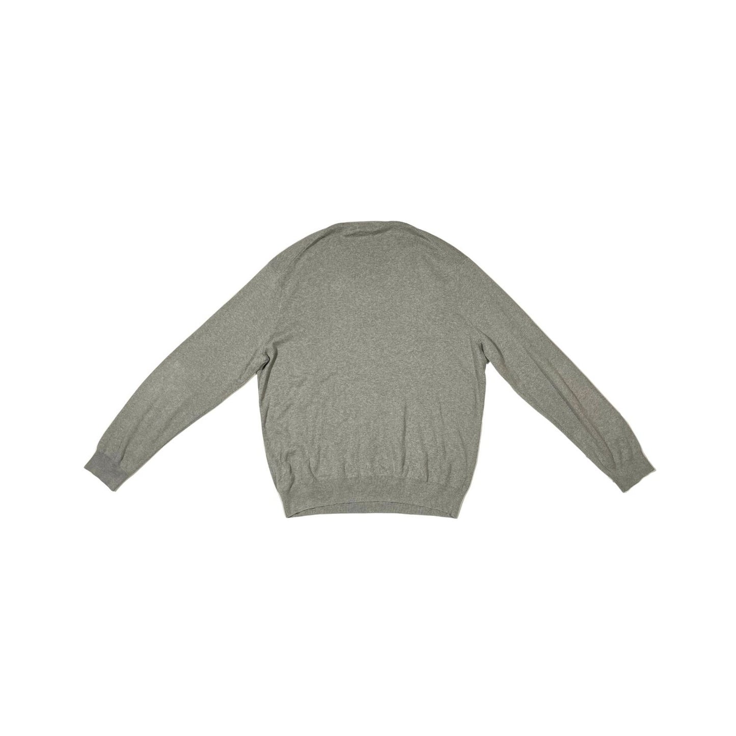 Ralph Lauren V-Neck Grey Sweater - Heritage Fashion